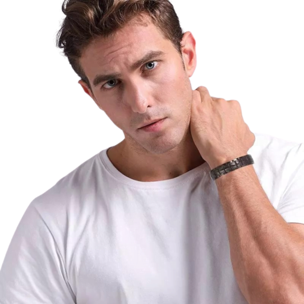 Pulsera Magnética Saludable Doble Banda Modelo Sl0198011