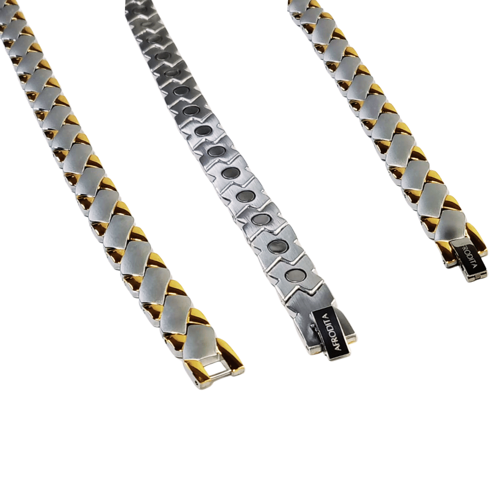 Pulsera Magnética Titanio Saludable con Imanes NdFeB YSB-90