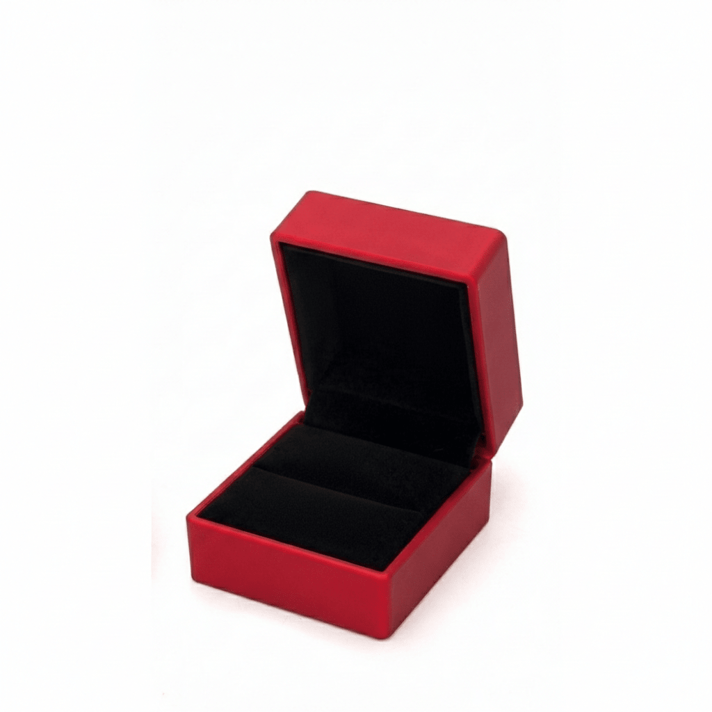 Anillo de Compromiso de Plata Bañado en Oro Blanco Modelo 614 Amatista