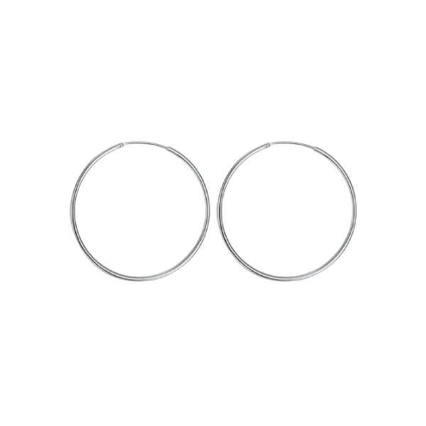 Arete Argolla de Plata 925 para Mujer