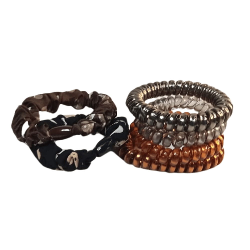 Pack x 6 Ligas de Goma para el Cabello EC656