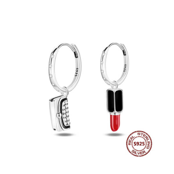 Pendientes Aretes de Plata 925 Modelo Camila