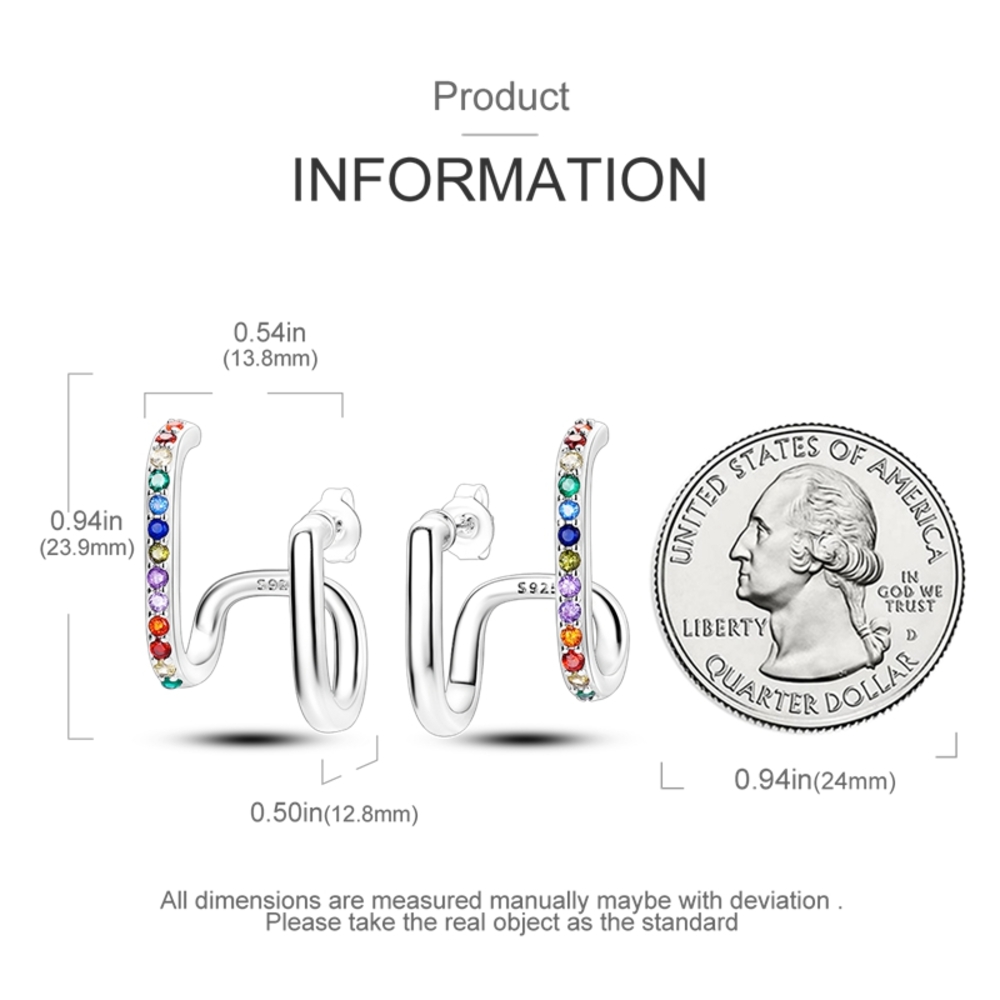 Liquidación Aretes de Plata 925 Modelo Durga