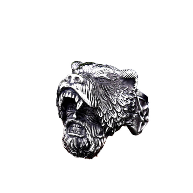 Anillo Para Hombre Modelo Berserker