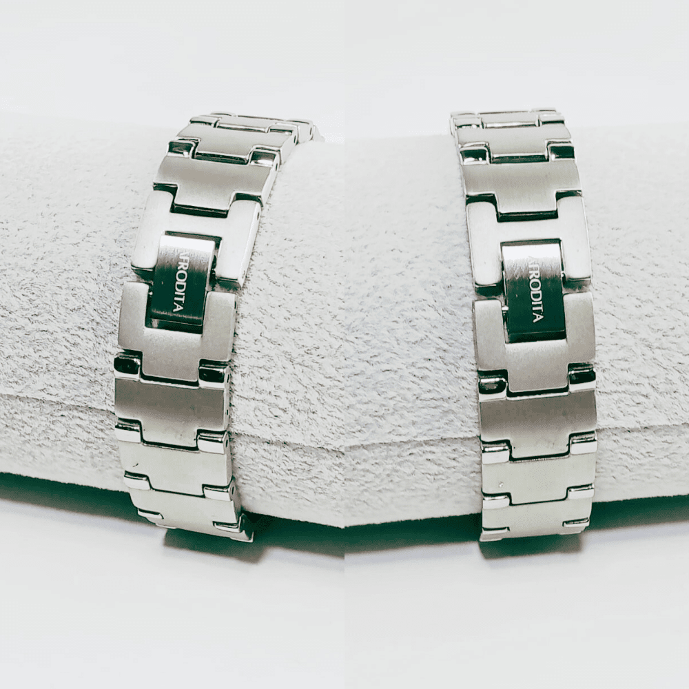 Pulsera Magnética Funcional de Titanio con Imanes de NdFeB