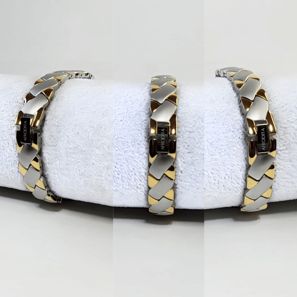 Pulsera Magnética Titanio Saludable con Imanes NdFeB YSB-90