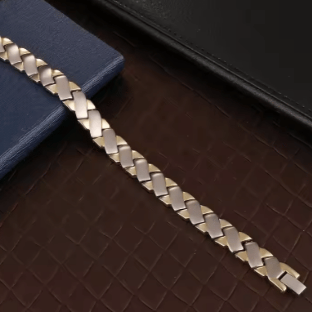 Pulsera Magnética Titanio Saludable con Imanes NdFeB YSB-90