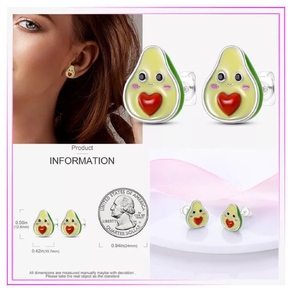 Pendientes de Plata S925 Paltita