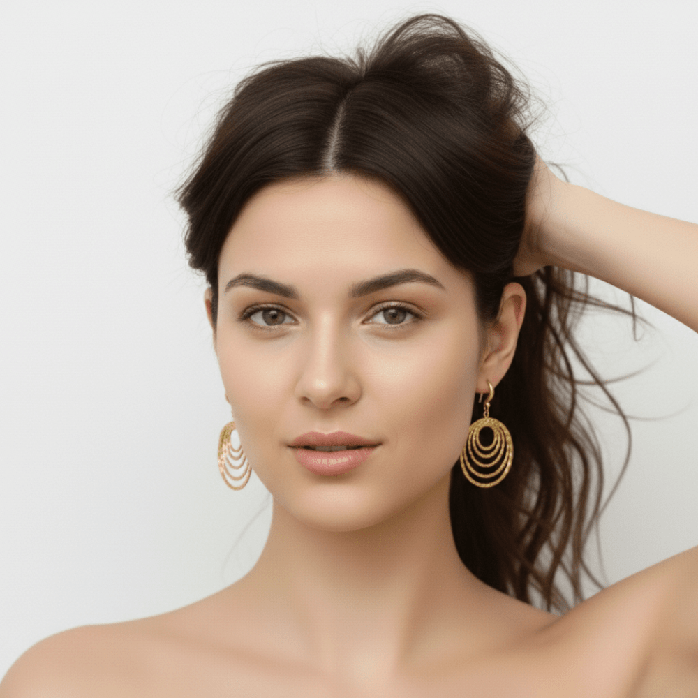 Aretes Pendientes Afrodita Modelo FGD