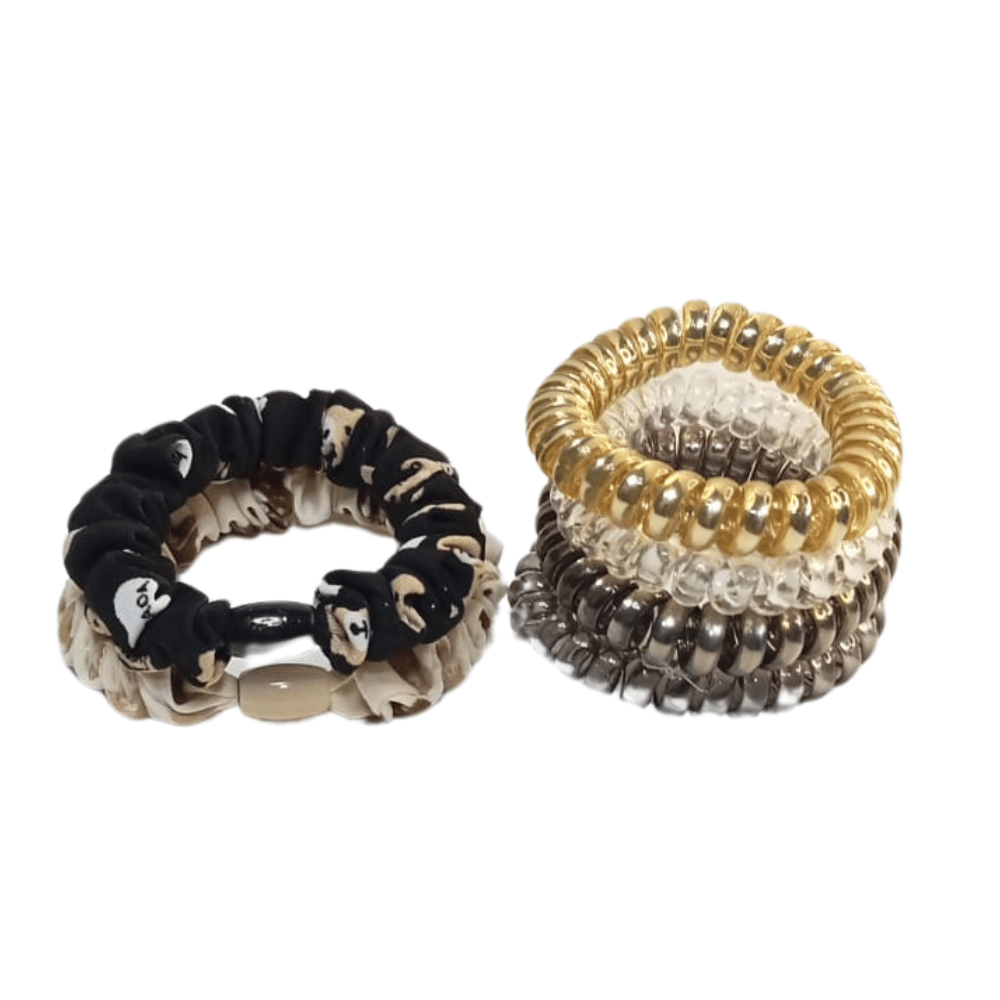 Pack x 6 Ligas de Goma para el Cabello EC654