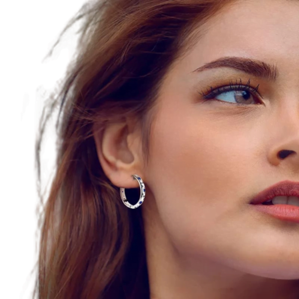 Pendientes Aretes de Plata 925 Modelo Pandora