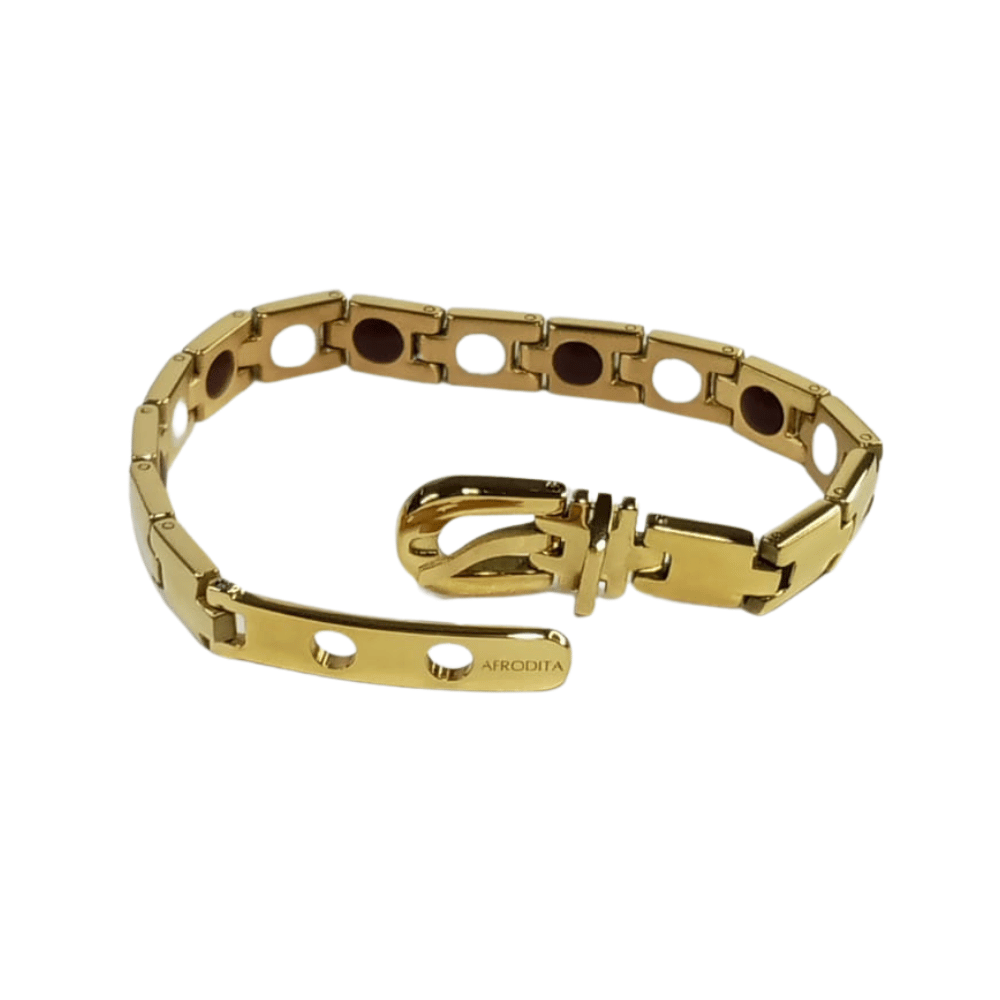 Pulsera Magnética Saludable Dorada Modelo YSMGB-37