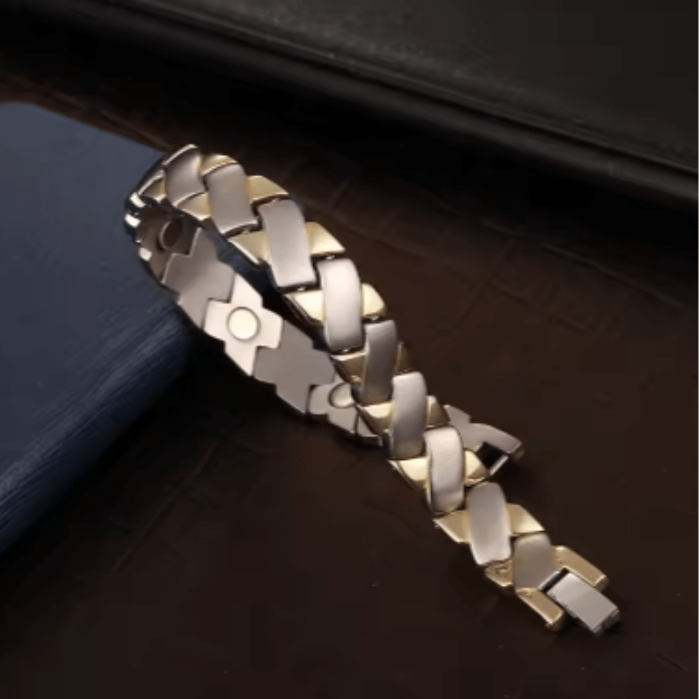 Pulsera Magnética Titanio Saludable con Imanes NdFeB YSB-90