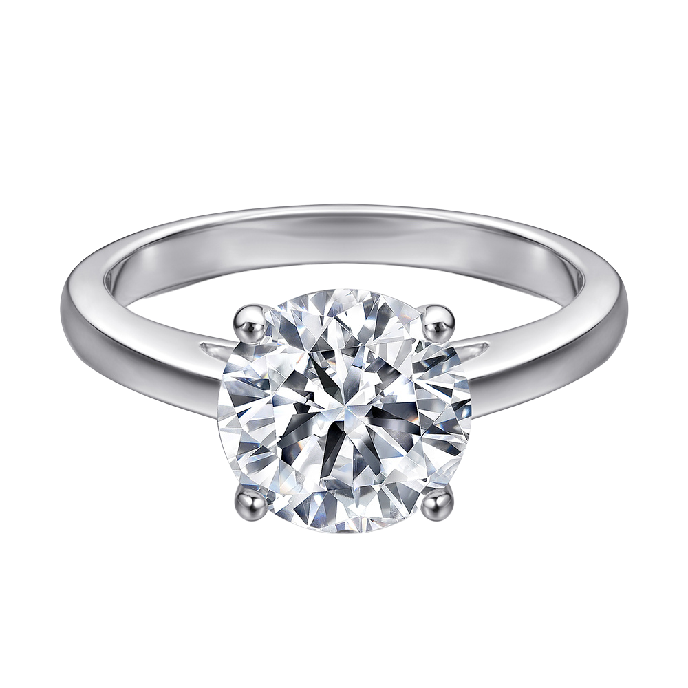 Anillos de Compromiso de Plata Maciza 925 Modelo 362