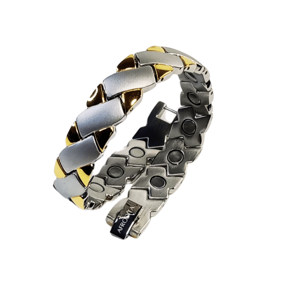Pulsera Magnética Titanio Saludable con Imanes NdFeB YSB-90