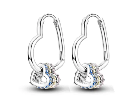 Aretes de Plata 925 Modelo Rebecca