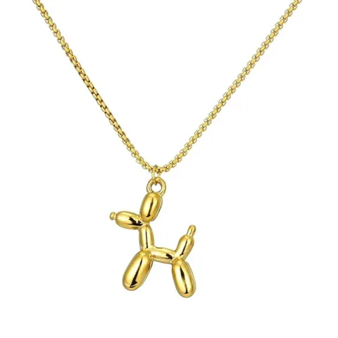 Collar Modelo Perrito bañado en Oro 18k Unisex