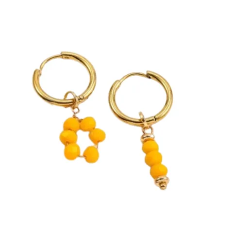 Arete de Mujer Tentación Bañado en Oro 18k