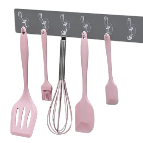 Perchero X 6 Colgadores Para Pared Adhesivo